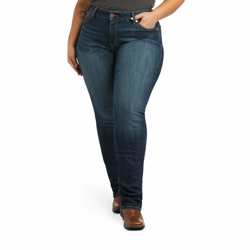 R.E.A.L Stackable Straight Leg Analise Jean - Burbank-7