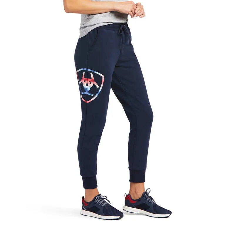 R.E.A.L Ariat Jogger Sweatpant - Navy-3