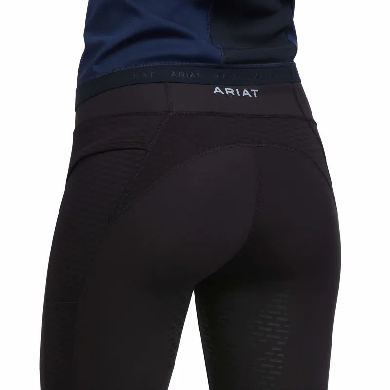 Ariat Ladies Ascent Half Grip Tights - Black-3