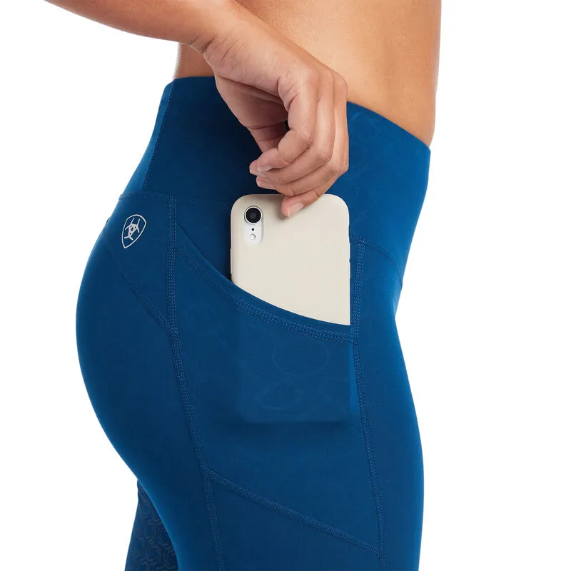 Ariat EOS Full Seat Ladies Tight - Blue Opal-4