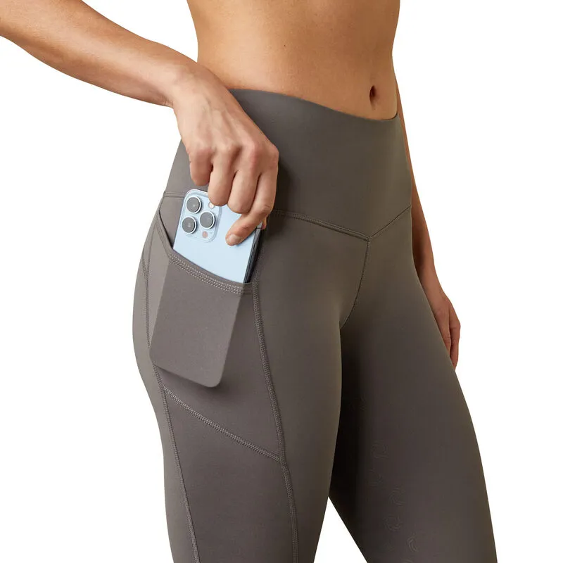 Ariat EOS Full Seat Tight - Plum Grey-4