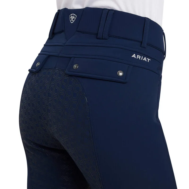 Ariat Tri Factor Frost Full Seat Breech - Navy-1