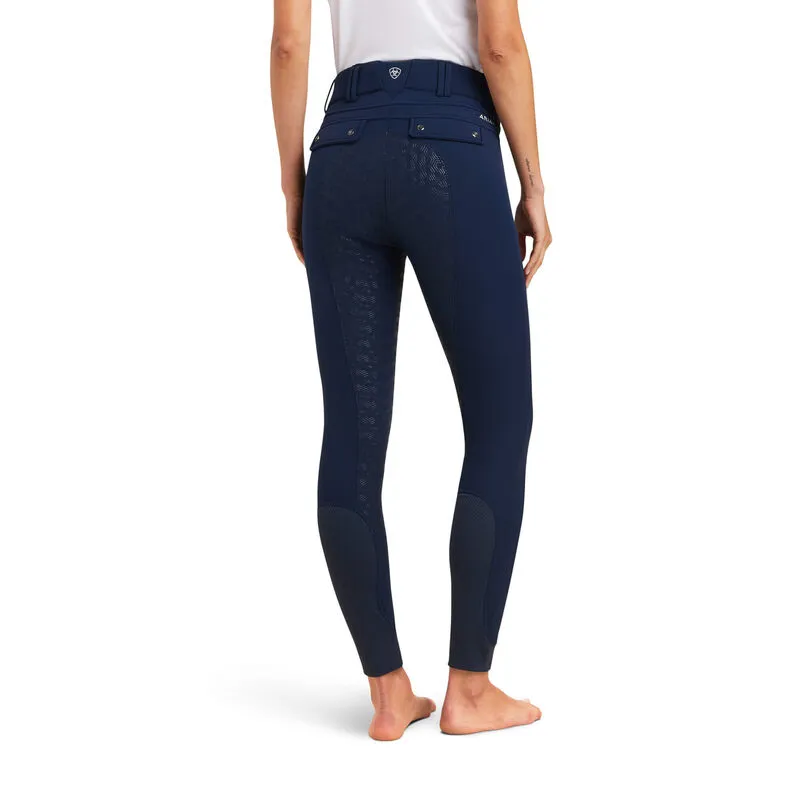 Ariat Tri Factor Frost Full Seat Breech - Navy-3