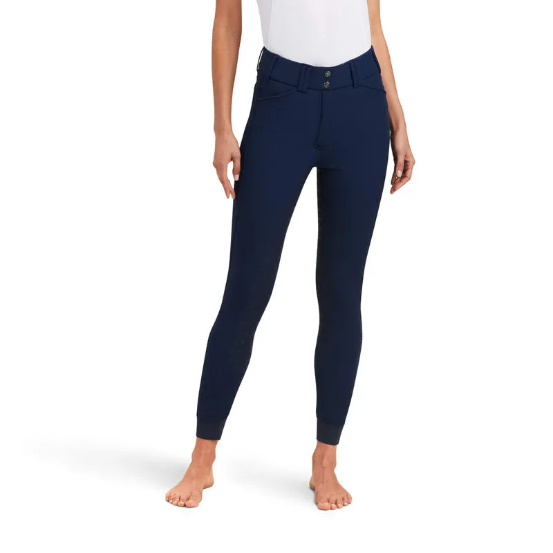 Ariat Tri Factor Frost Full Seat Breech - Navy-4