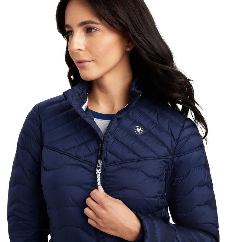 Ariat Ideal Down Jacket - Navy Eclipse-3