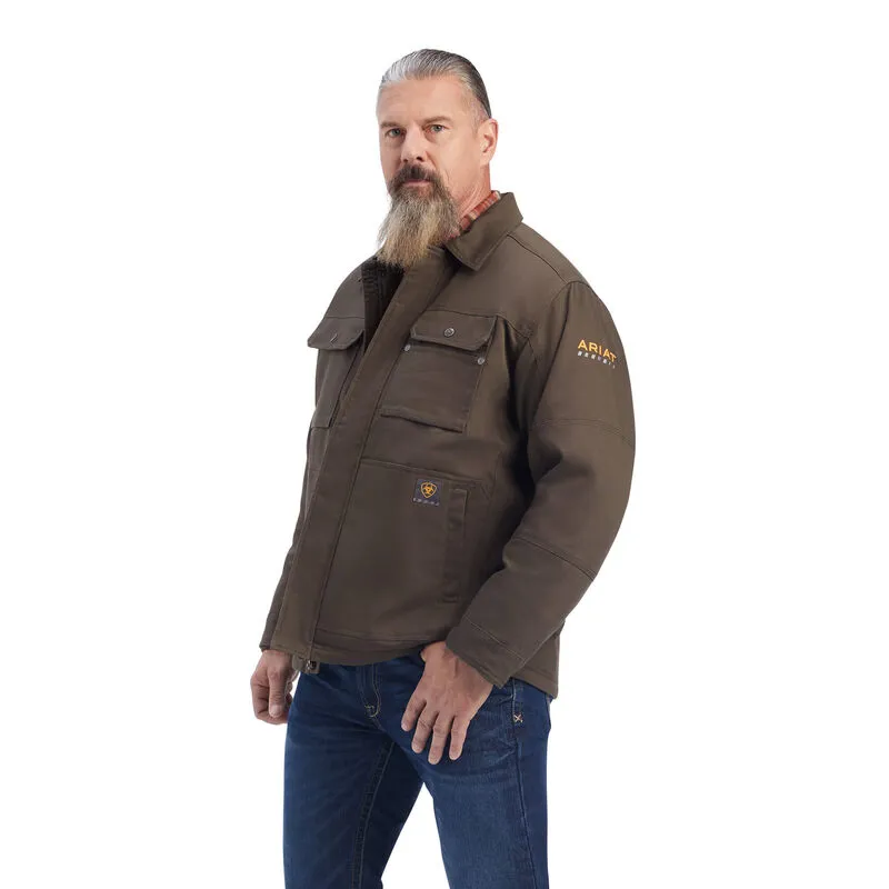 Ariat Rebar Duracanvas Sherpa-Lined Coat - Wren