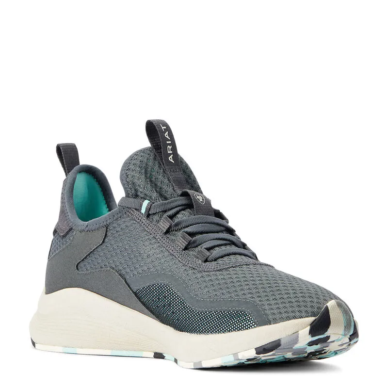 Ariat Ignite Waterproof Trainer - Steel Blue-1