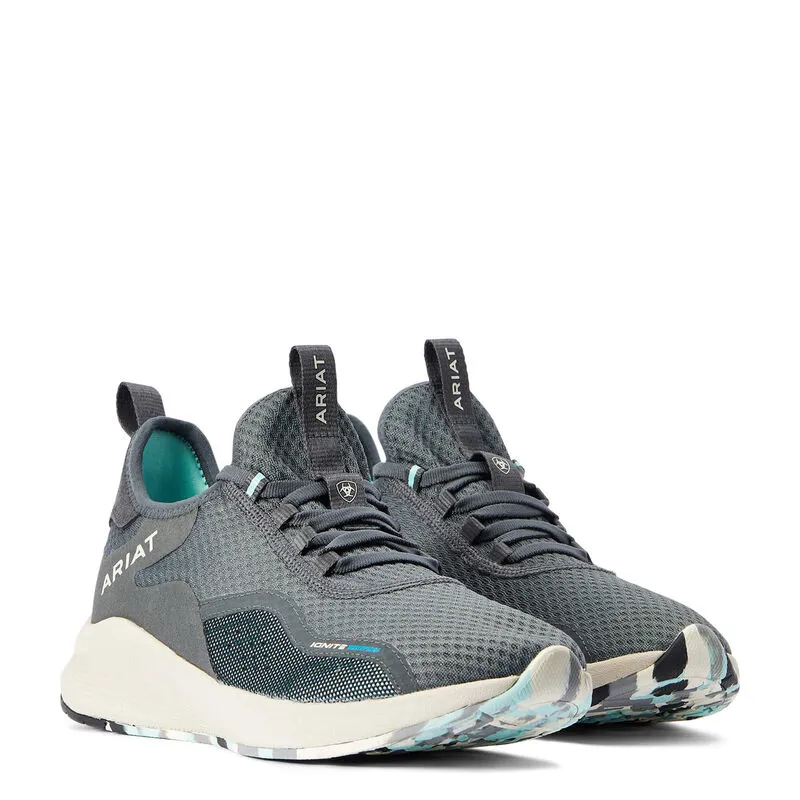 Ariat Ignite Waterproof Trainer - Steel Blue-3