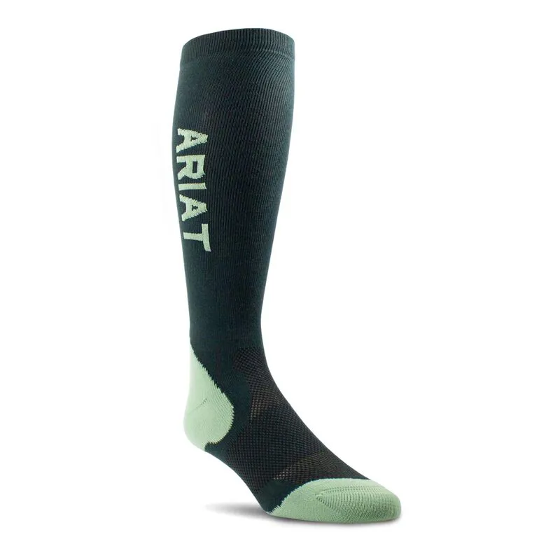 Ariat Tek Performance Socks - Relic/Basil