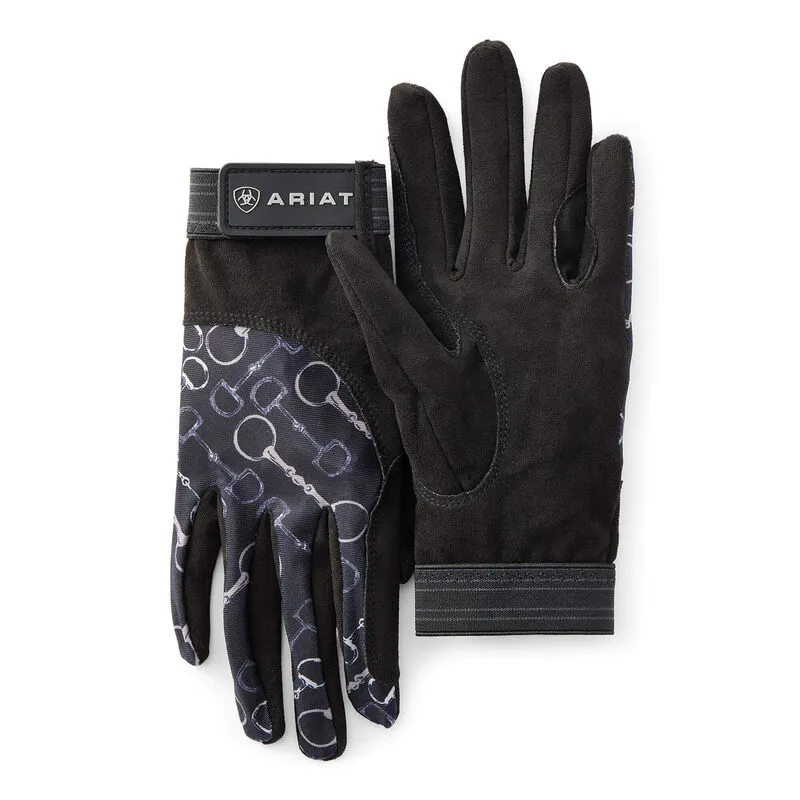 AriatTEK Grip Spirit Glove - Charcoal Bit Print
