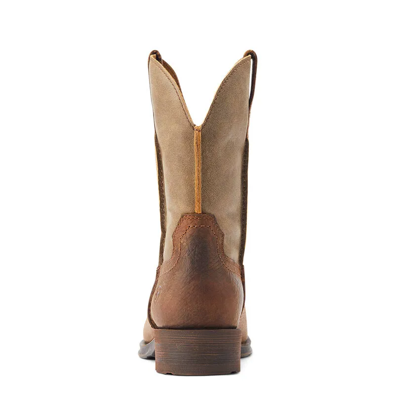 Ariat Rambler Western Boot - Brown Bomber-5