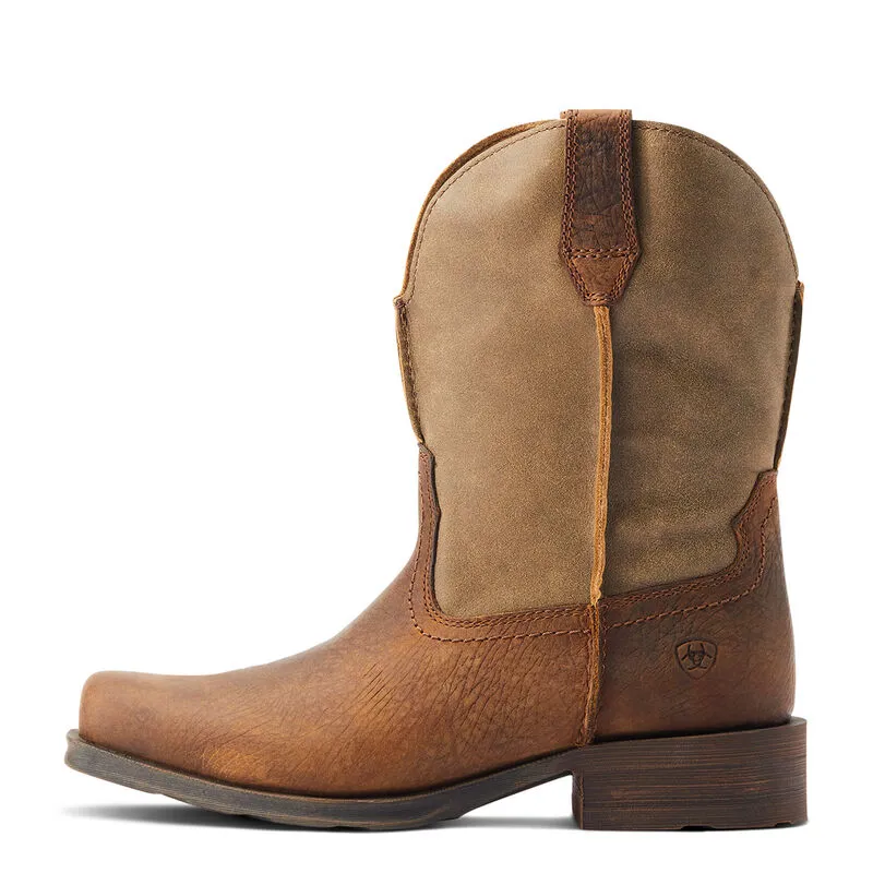 Ariat Rambler Western Boot - Brown Bomber-2