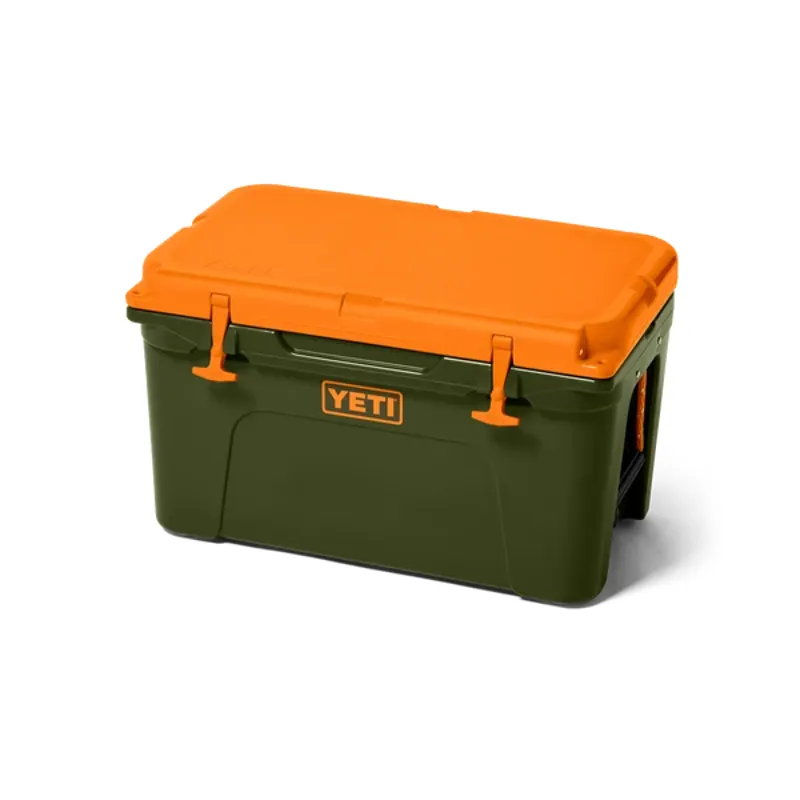 YETI Tundra 45 Cooler - Olive/ King Crab-1