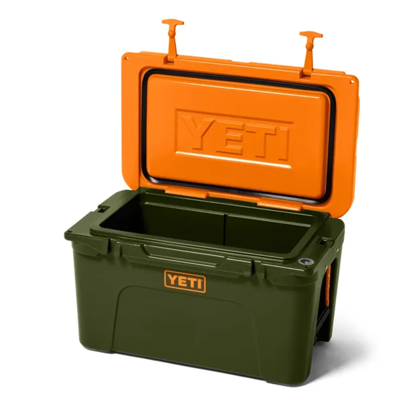 YETI Tundra 45 Cooler - Olive/ King Crab-2