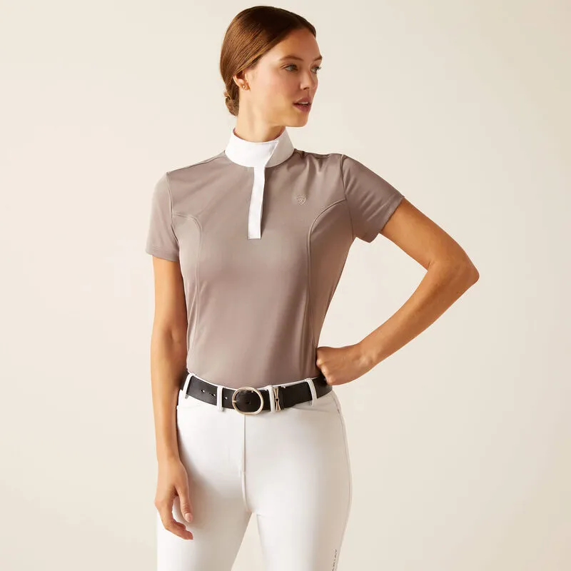 Ariat Ladies Aptos Show Shirt - Zinc