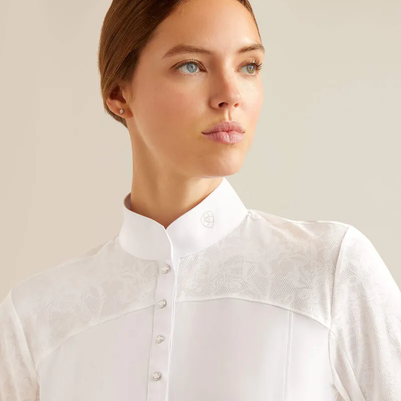 Ariat Bellatrix Show Shirt - White-3