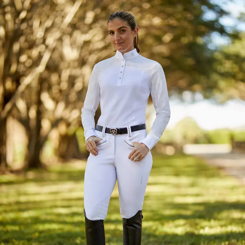 Ariat Bellatrix Show Shirt - White-4
