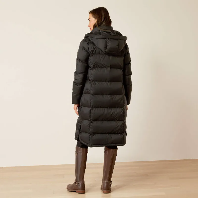 Ariat Ladies Norfolk Long Puffa Coat-3