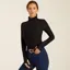 Ariat Ladies Lowell 3.0 1/4 Zip LS Baselayer - Black