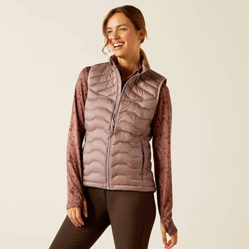 Ariat Ladies Ideal Down Vest - Purple Dove