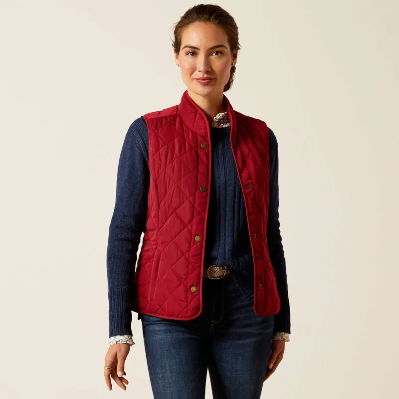 Ariat Ladies Woodside Vest - Rubaiyat