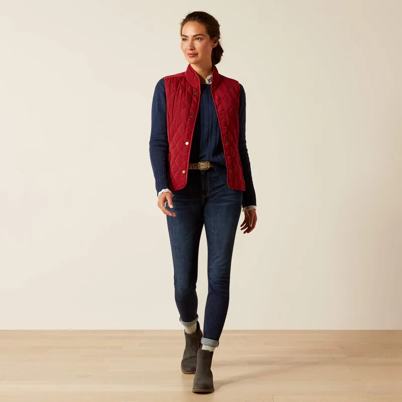 Ariat Ladies Woodside Vest - Rubaiyat-1