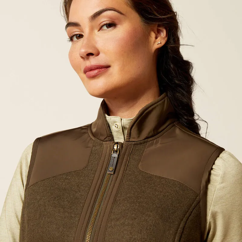 Ariat Ladies Millbrae Vest - Earth-1