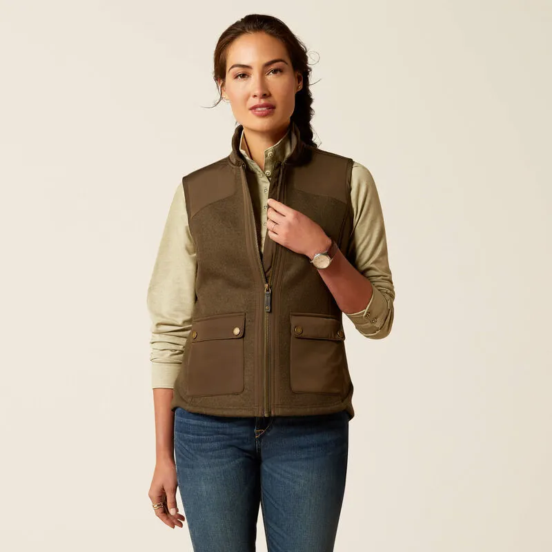Ariat Ladies Millbrae Vest - Earth