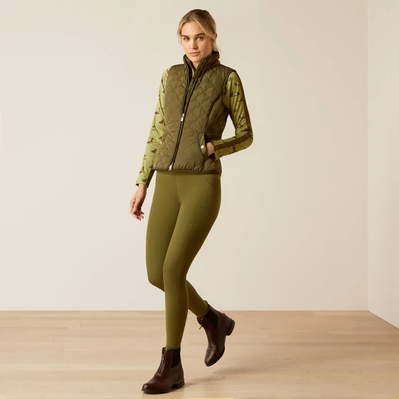 Ariat Ladies Ashley 2.0 Insulated Vest - Winter Moss-3