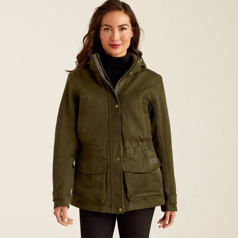 Ariat Ladies Rhodium H2O Insulated Parka - Rosin