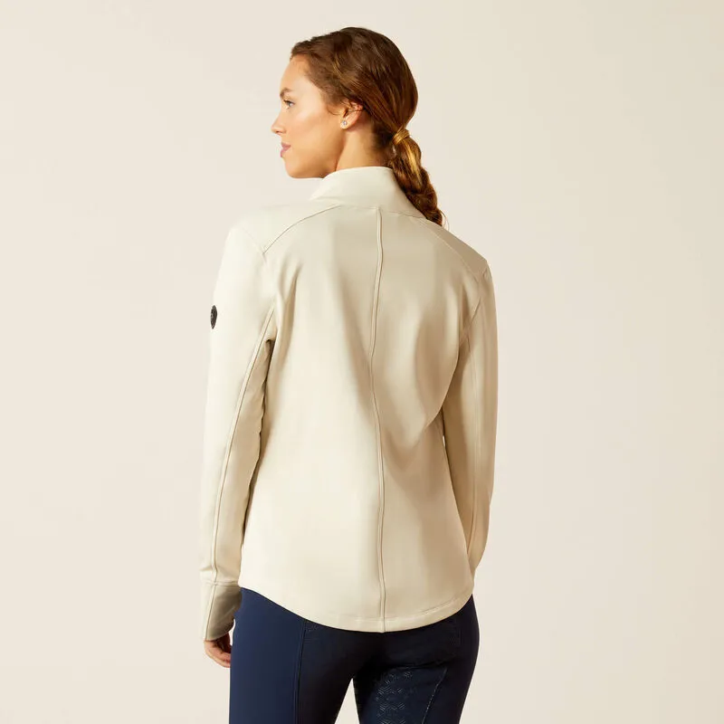 Ariat Ladies Zaphus Full Zip Sweatshirt - Summer Sand-2