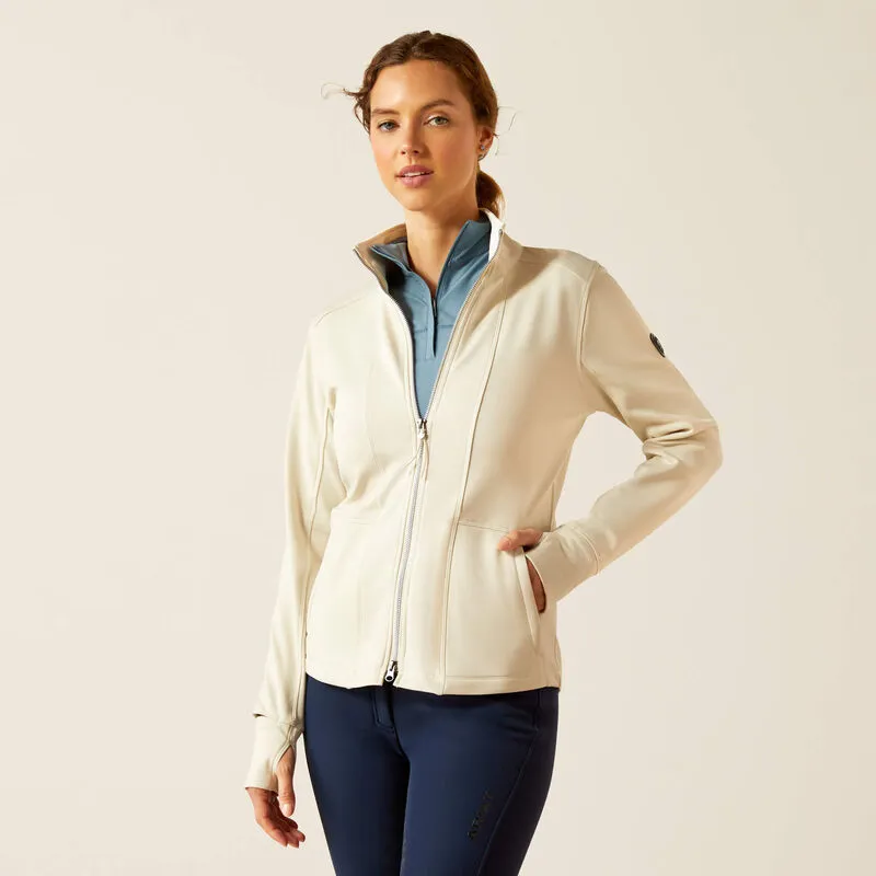 Ariat Ladies Zaphus Full Zip Sweatshirt - Summer Sand