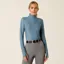 Ariat Ladies Lowell 3.0 1/4 Zip LS Baselayer - Bluestone