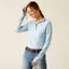 Ariat Ladies Lowell 3.0 1/4 Zip LS Baselayer - Sketch Horse