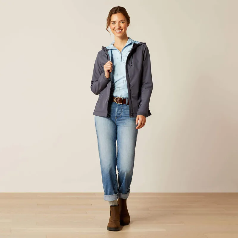 Ariat Ladies Parodist Jacket - Ombre Blue-1