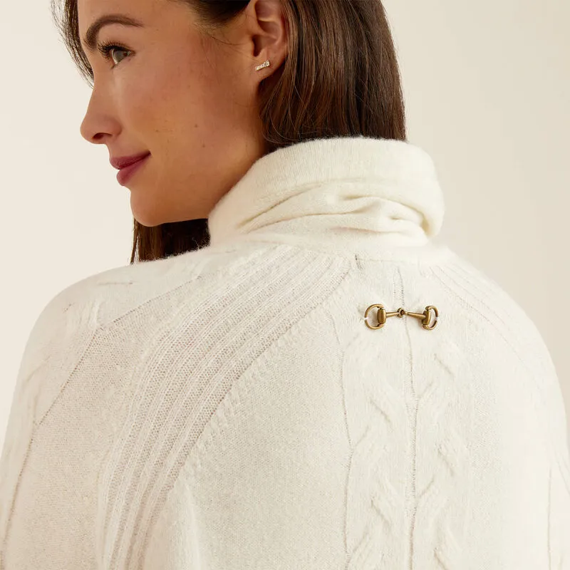 Ariat Ladies Novato Sweater - Vanilla Ice-3