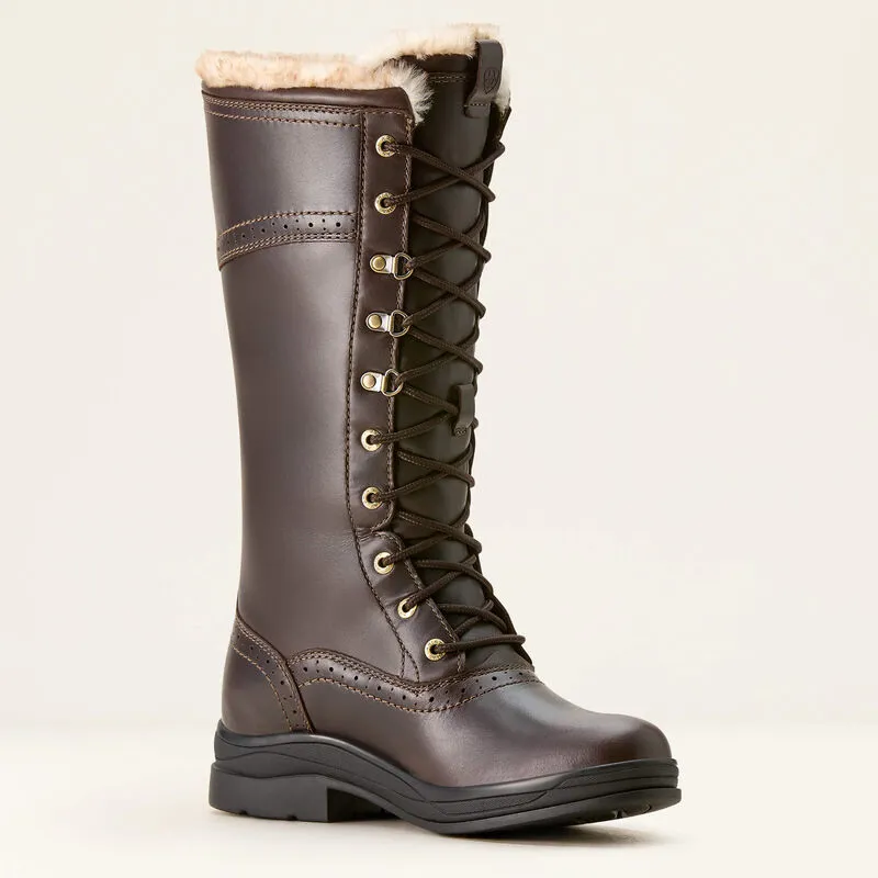 Ariat Ladies Wythburn II Sherpa H20 - Dark Mocha-1