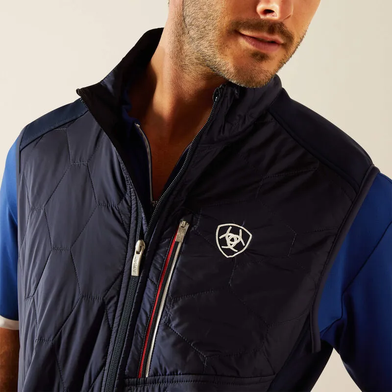 Ariat Fusion Insulated Vest - Navy-1
