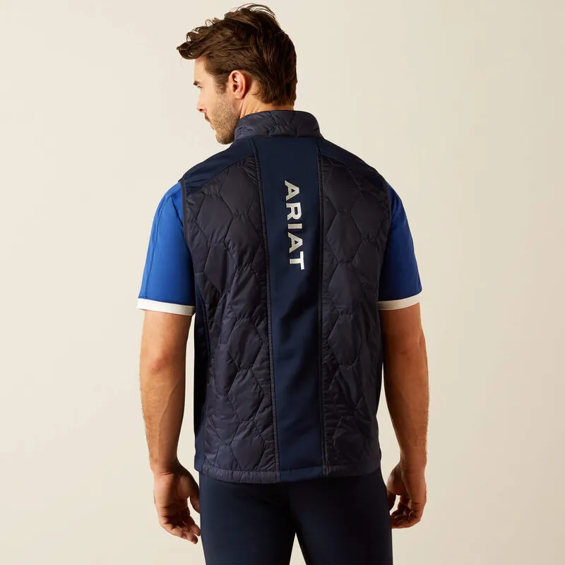 Ariat Fusion Insulated Vest - Navy-3