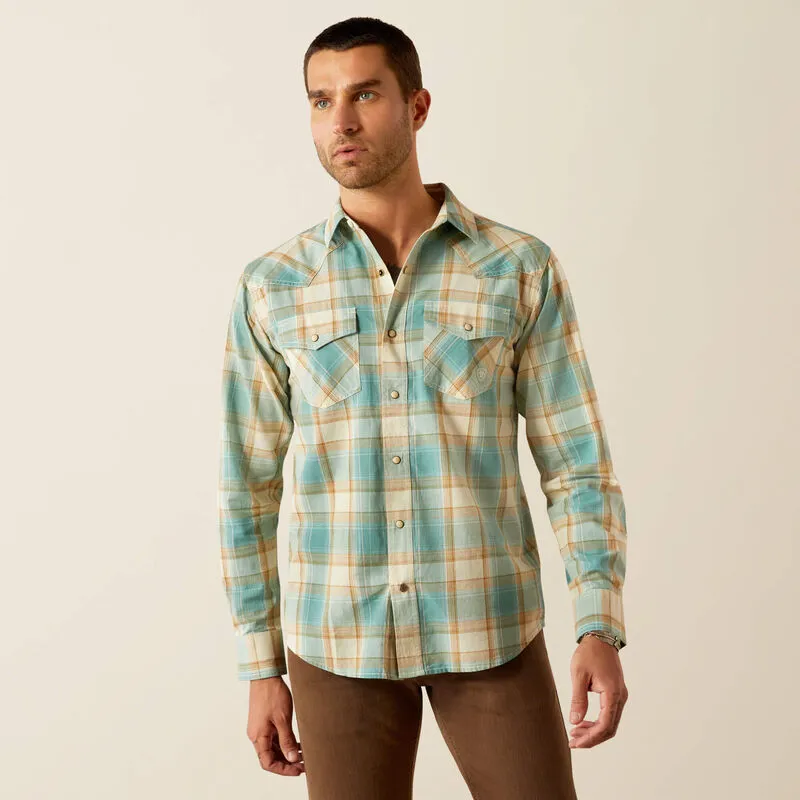 Ariat Hardin Retro Shirt - Turquoise
