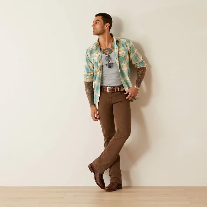 Ariat Hardin Retro Shirt - Turquoise-2