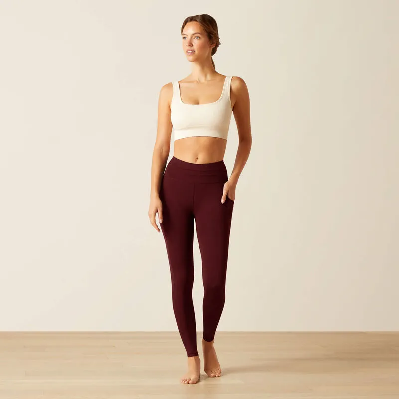 Ariat Ladies Eos 2.0 Full Seat Tight - Malbec-1