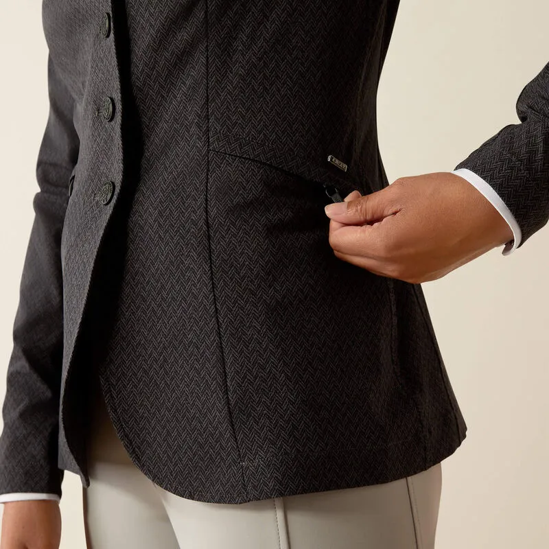 Ariat Ladies Meridian X Show Coat - Black-5