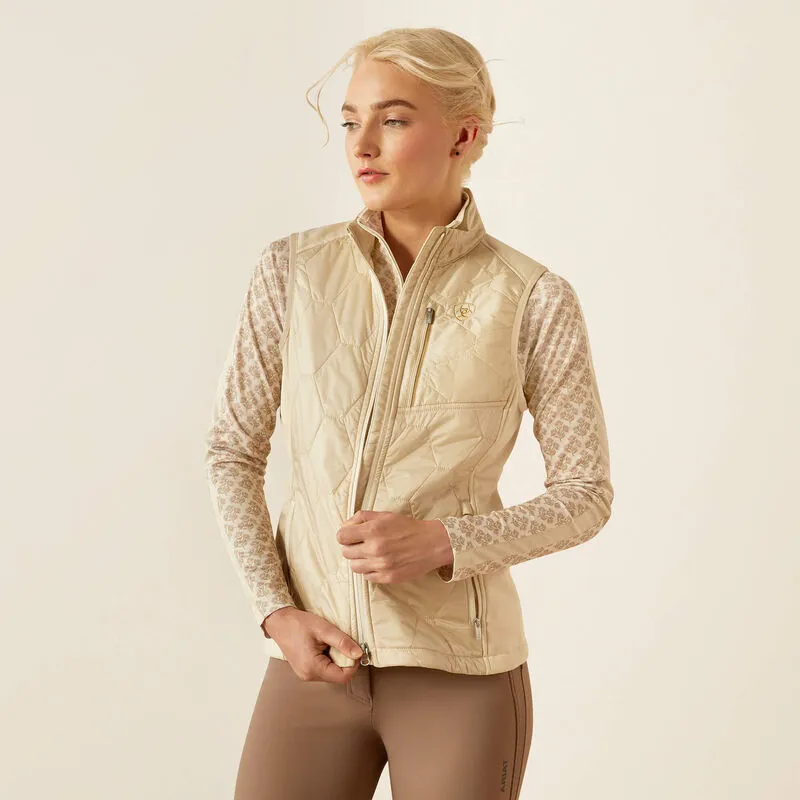 Ariat Ladies Fusion Insulated Vest - Almond Milk