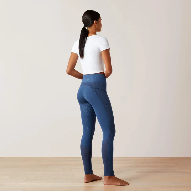 Ariat Ladies Ascent Half Grip Tight - Dark Denim-5