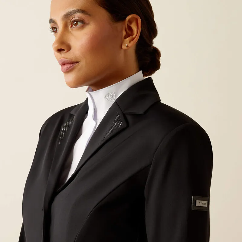 Ariat Ladies Meridian X Show Coat - Black-3