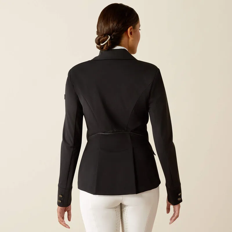 Ariat Ladies Meridian X Show Coat - Black-4