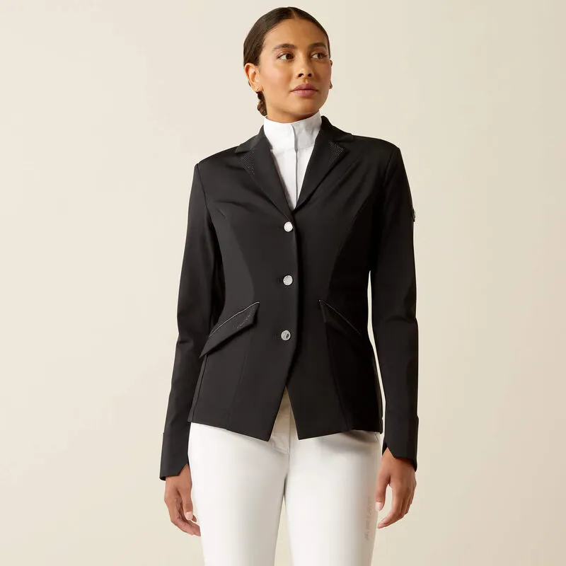 Ariat Ladies Meridian X Show Coat - Black