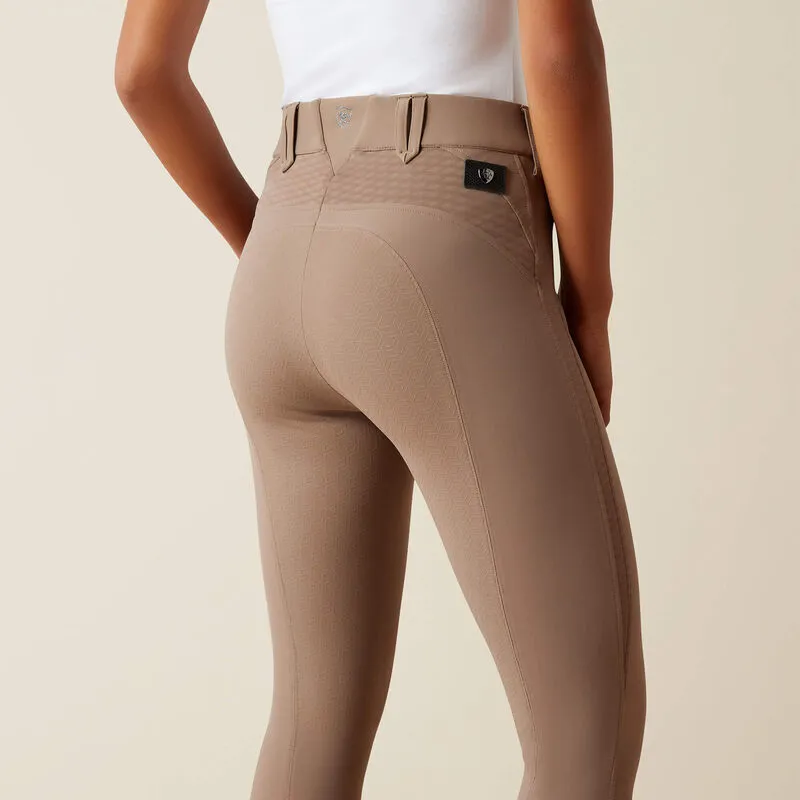 Ariat Ladies Tri Factor X Bellatrix Full Seat Breech - Brick Brown-3