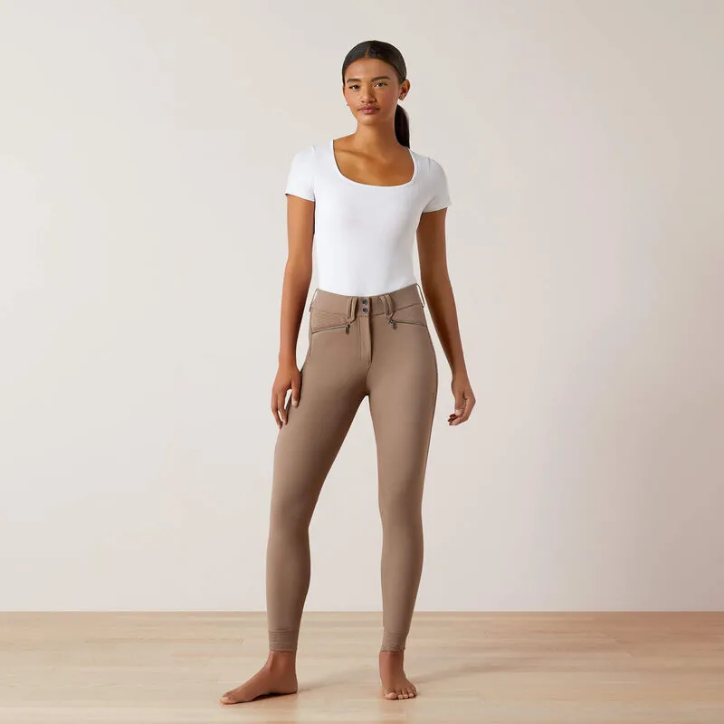 Ariat Ladies Tri Factor X Bellatrix Full Seat Breech - Brick Brown